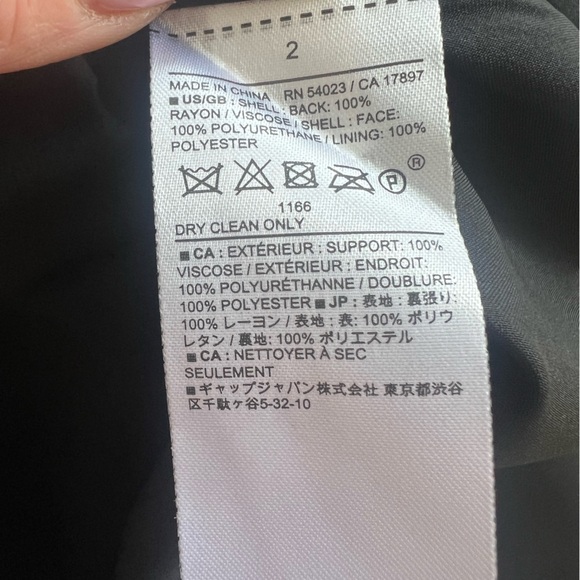 Banana Republic NWT Vegan Leather Midi Skirt (2) - Picture 11 of 12